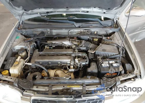 2001 Nissan Sentra Se z USA, uszkodzony, nr VIN 3N1BB51A21L003545